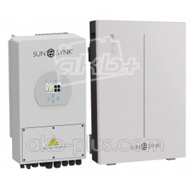 Комплект резервного питания SUNSYNK 5,5 кВт/ LiFePO4 Sunsynk REPT 10,65 кВт, 208Aч, 48В